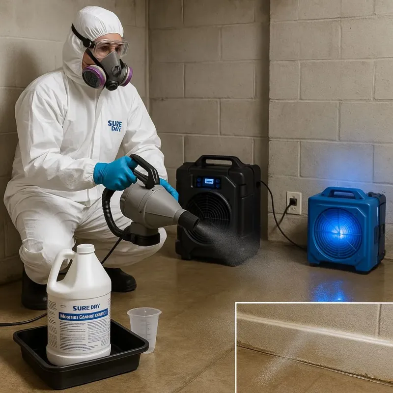 Sanitization and Odor Removal process in Jonesboro, IN
